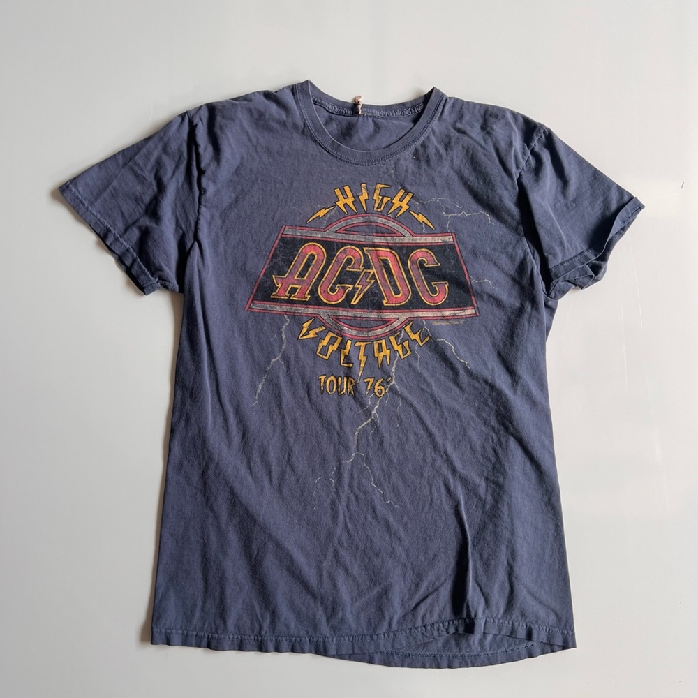 Tour 76 High Voltage AC/DC tee shirt
